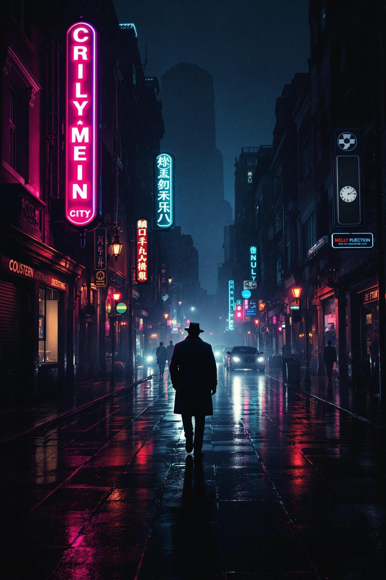 色七影院热播推荐电影《都市夜行》高清海报，悬疑犯罪力作